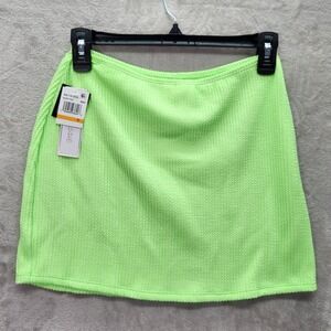 Salt‎ + Cove Swim Cover Up Womens Size S Mini Skirt Textured Green Beach Trendy